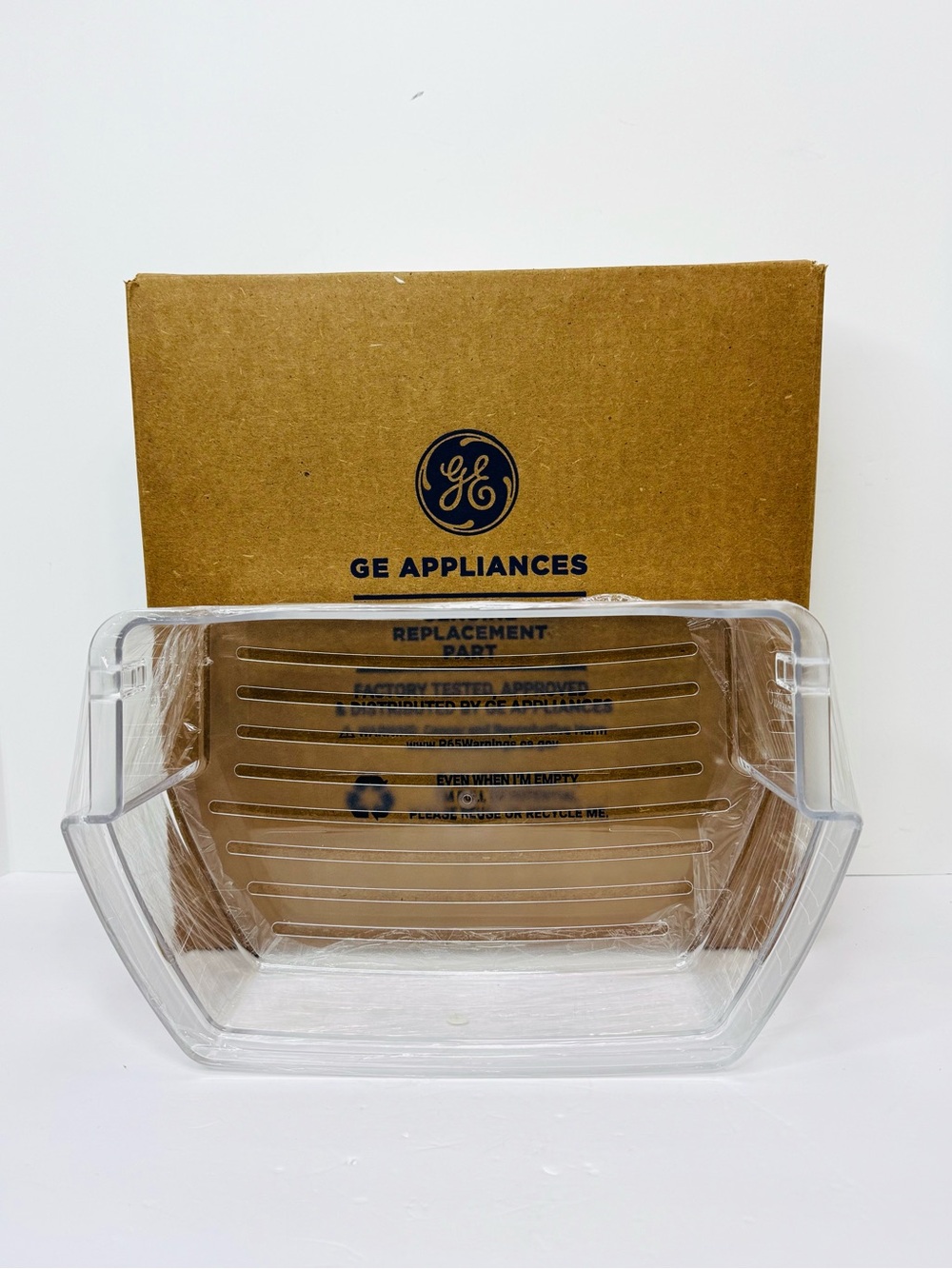 Genuine OEM GE Refrigerator Door Shelf Bin WR71X38291 WR71X25043 Brand NEW